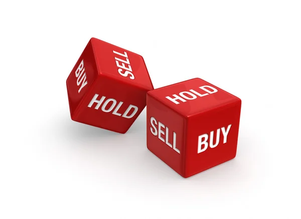 Comprar ou vender ? — Fotografia de Stock
