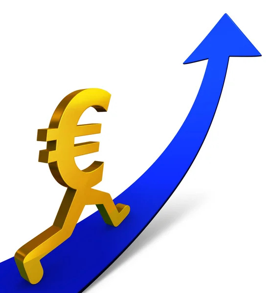 Förbättra euron — Stockfoto