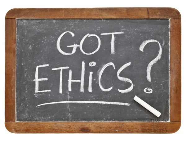 Got ethics question — Zdjęcie stockowe