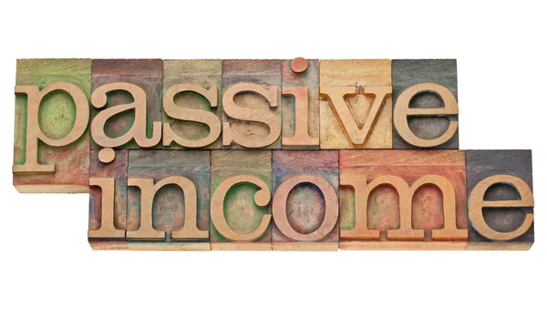 Passief inkomen — Stockfoto