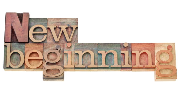 New beginning — Stock Photo, Image