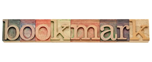 Bookmark - conceito de internet — Fotografia de Stock