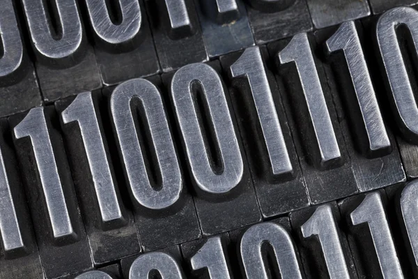 Binary numbers abstract — Stock Photo, Image