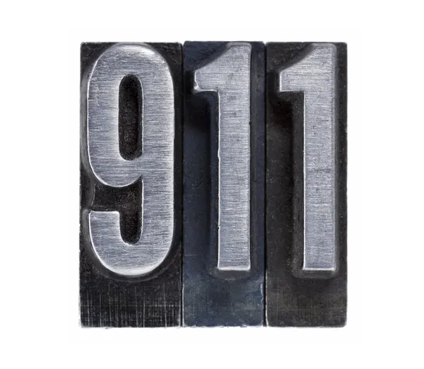 Alarmnummer 911 — Stockfoto