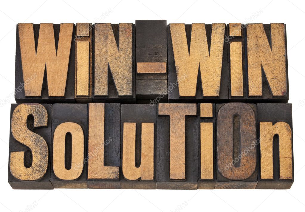 Win-win solution in letterpress