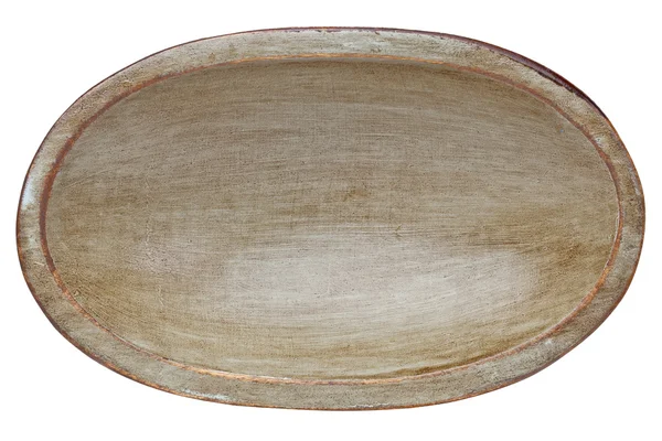 Рустик дерев'яний тісто чаша — стокове фото