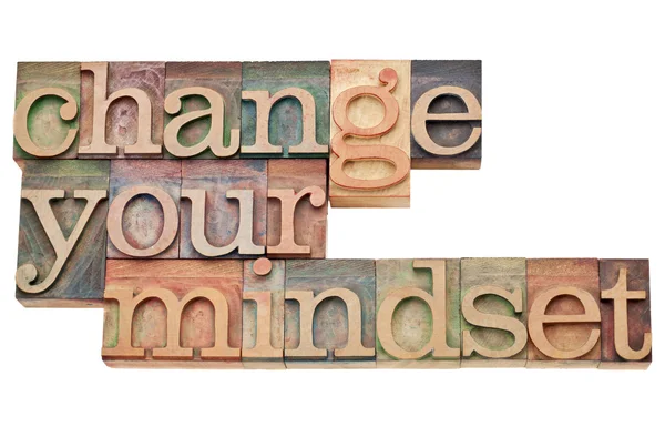 Change your mindset — Stock Photo, Image