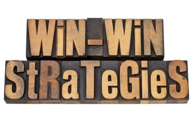 Win-win strategies clipart