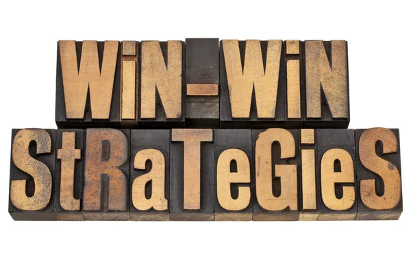 Win-win strategies — Stock Photo, Image