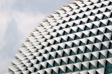 Singapur'da inşa esplanade opera