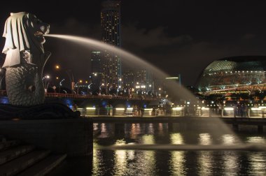 Singapur'daki merlion