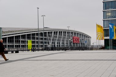 New Stuttgart Trade Fair - Car Park clipart