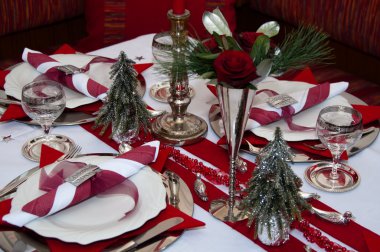 Kırmızı Noel tablo