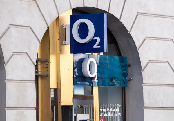 O2 opslaan München — Stockfoto
