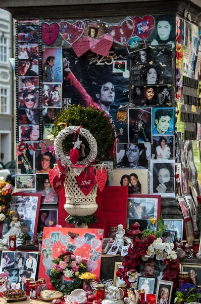 迈克尔 · 杰克逊纪念在慕尼黑 — 图库照片
