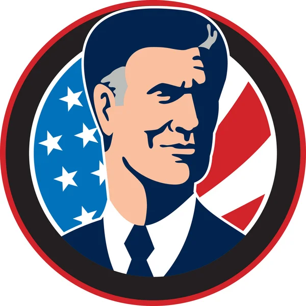 Американський кандидата в президенти Мітт Ромні — стокове фото