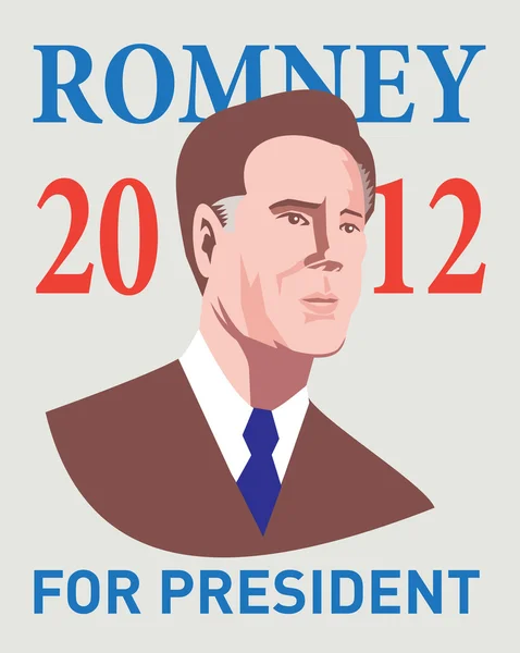 Кандидат в президенты США Уиллард Митт Ромни — стоковое фото