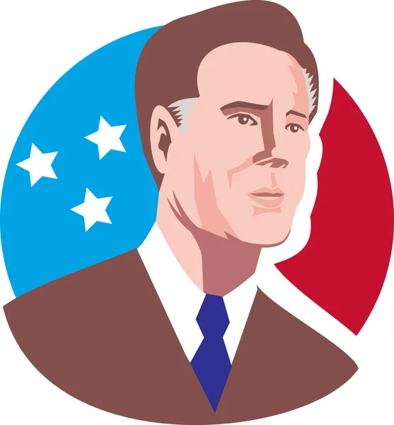 Amerikanischer Präsidentschaftskandidat willard mitt romney — Stockfoto