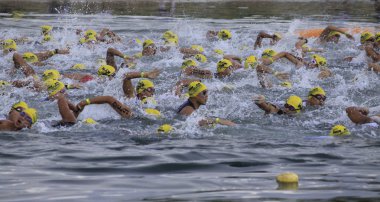 Ironman Türkiye Yüzme yarışı Başlat
