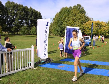 Marathon Race Runners Finish clipart