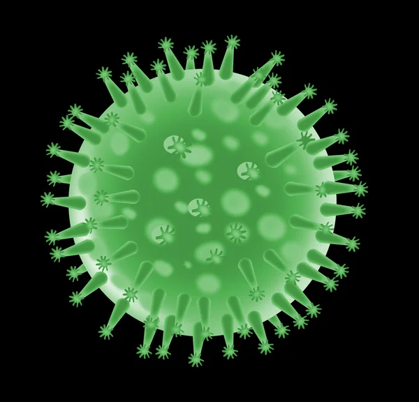 Grippeviren-Struktur — Stockfoto