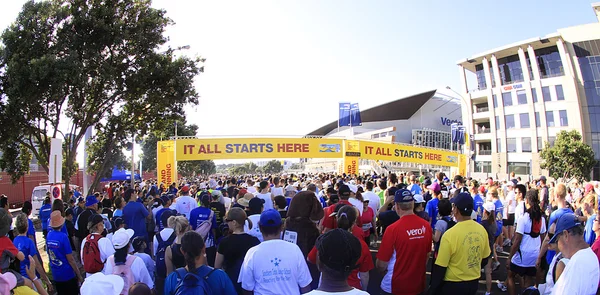 stock image Auckland Round the Bays 8 km Fun Walk 2011