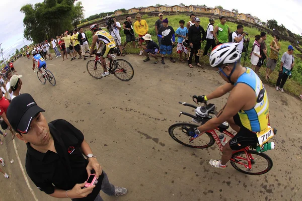 Ironman Filippine corsa in bicicletta — Foto Stock