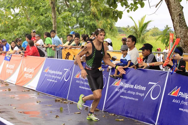 Ironman Filipíny vítěz jesse thomas — Stock fotografie