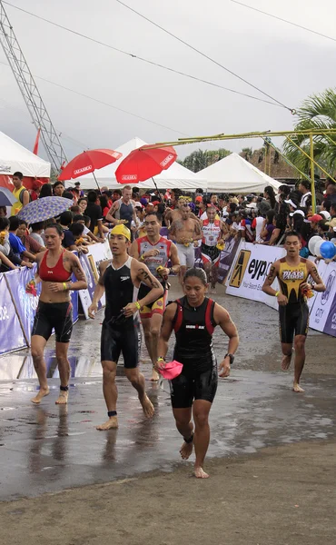 Ironman Filipíny běh maratonu — Stock fotografie