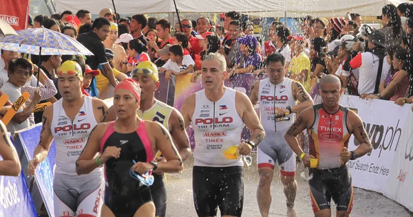 Ironman Filippinerna springa maratonloppet — Stockfoto