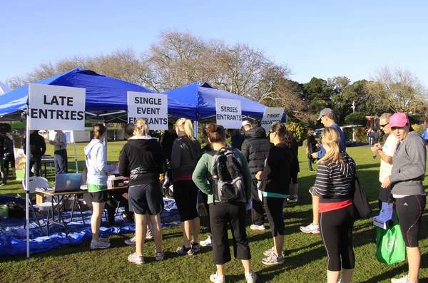 Registrazione partecipanti Ellersie Half Marathon — Foto Stock