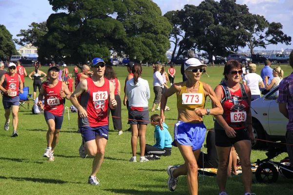 Cathay Pacific Auckland Half Marathon run race 2011 — Stock Photo, Image