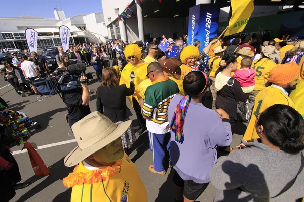 Australia Rugby Rugby World Cup 2011 supporters — Stock Photo, Image
