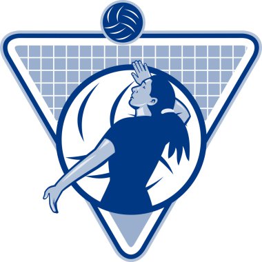 voleybolcu topu yan hizmet