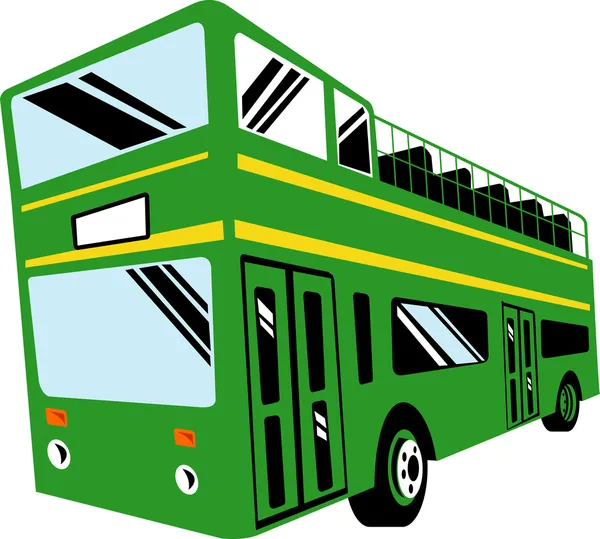 Double decker coach bus
