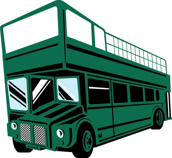 Dvoupatrový autobus — Stock fotografie