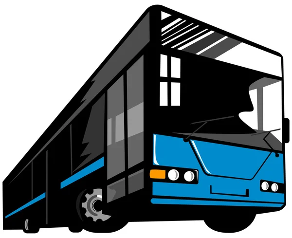 Shuttle coach bus — Stock Photo, Image