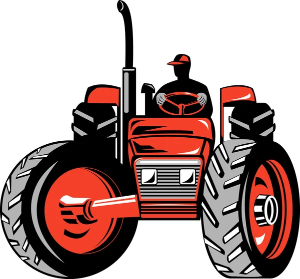 Tracteur agricole vintage — Photo