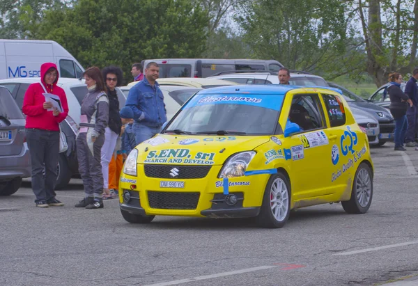 Rally verseny Casale Monferrato — Stock Fotó