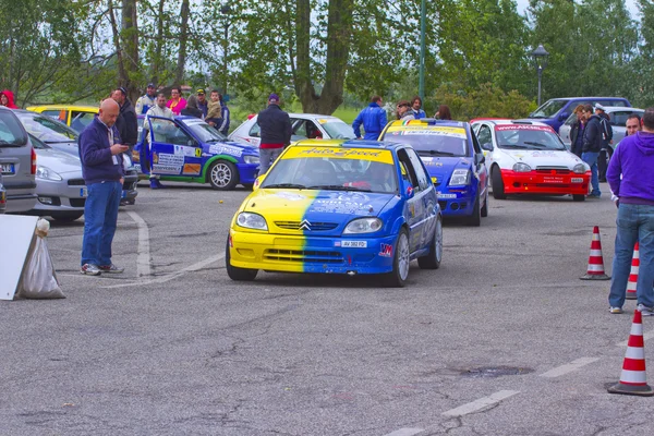 Gara Rally Casale Monferrato — Foto Stock