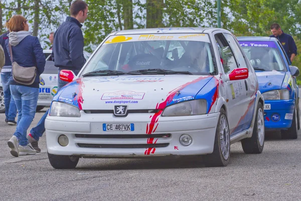 Rally verseny Casale Monferrato — Stock Fotó