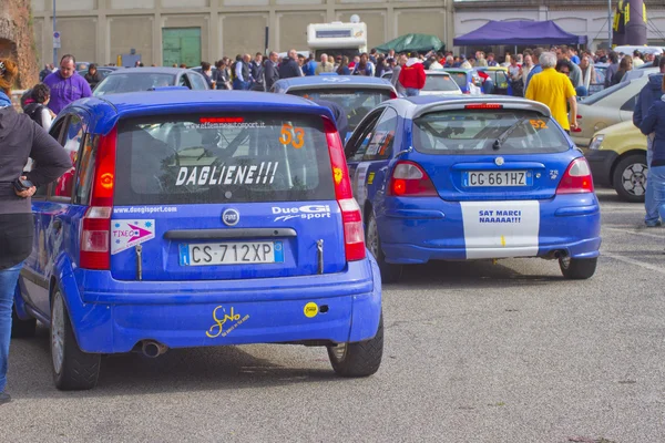 Rally závod casale monferrato — Stock fotografie