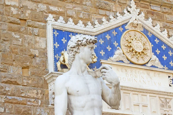 David af Michelangelo - Stock-foto