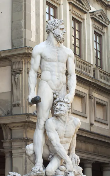Hercules och caco — Stockfoto