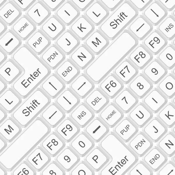 无缝键盘模式 — 图库矢量图片