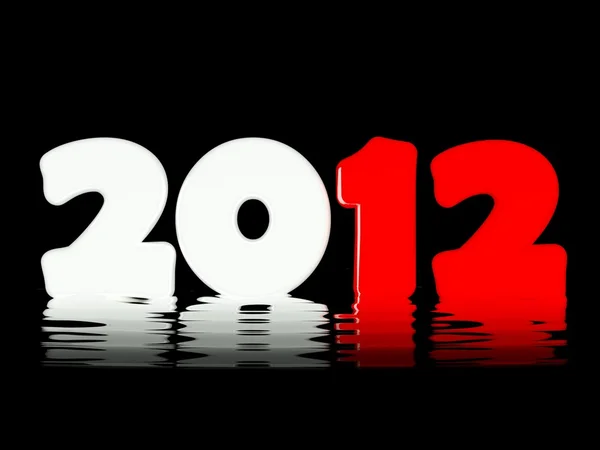 Новый год 2012 — стоковое фото