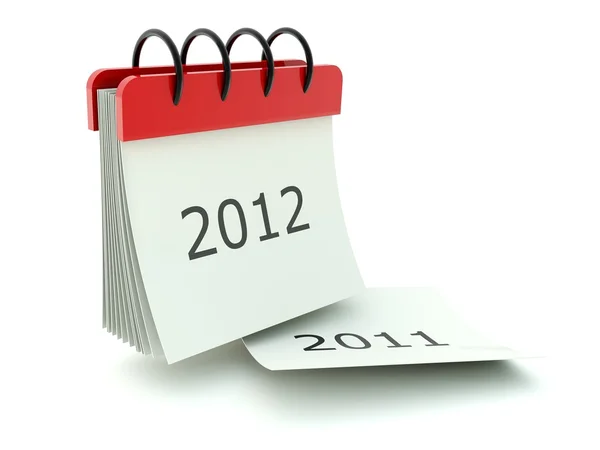 Ícone de calendário 2012 — Fotografia de Stock