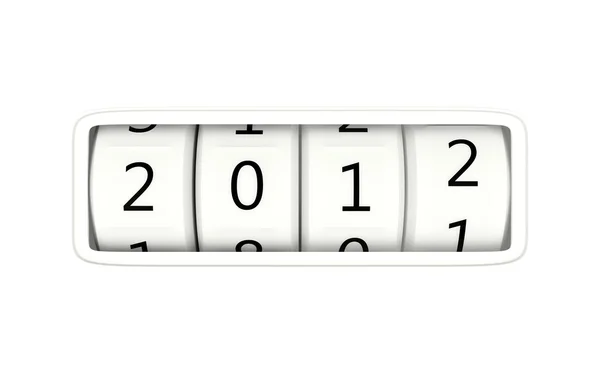 2012 símbolo de Ano Novo — Fotografia de Stock