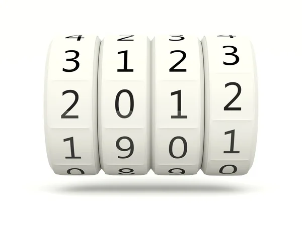2012 new jaarsymbool — Stockfoto