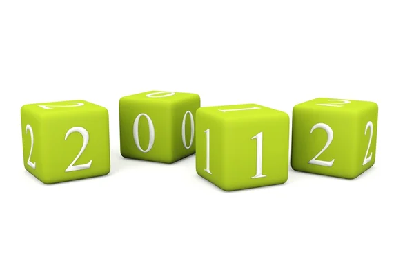 2012 新的一年符号 — 图库照片